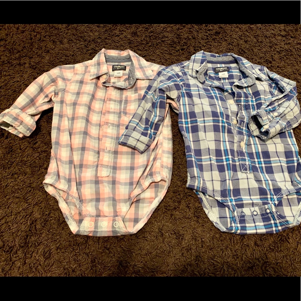 2 pieces OshKosh Baby Bodysuits